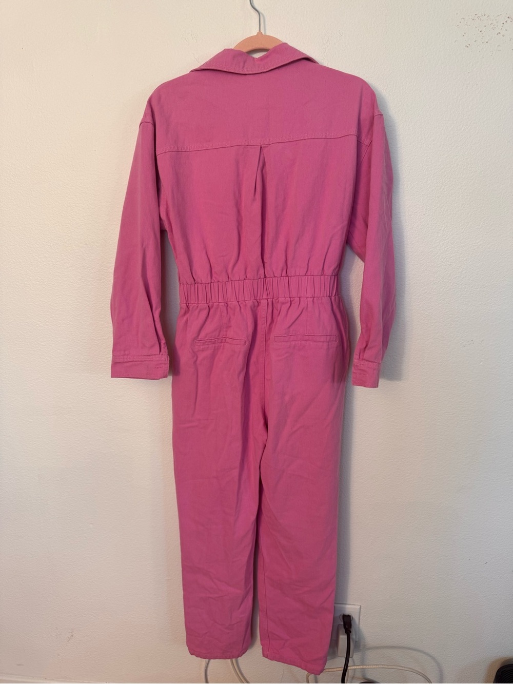 Pink Utility Jumpsuit - Picture 4 of 4